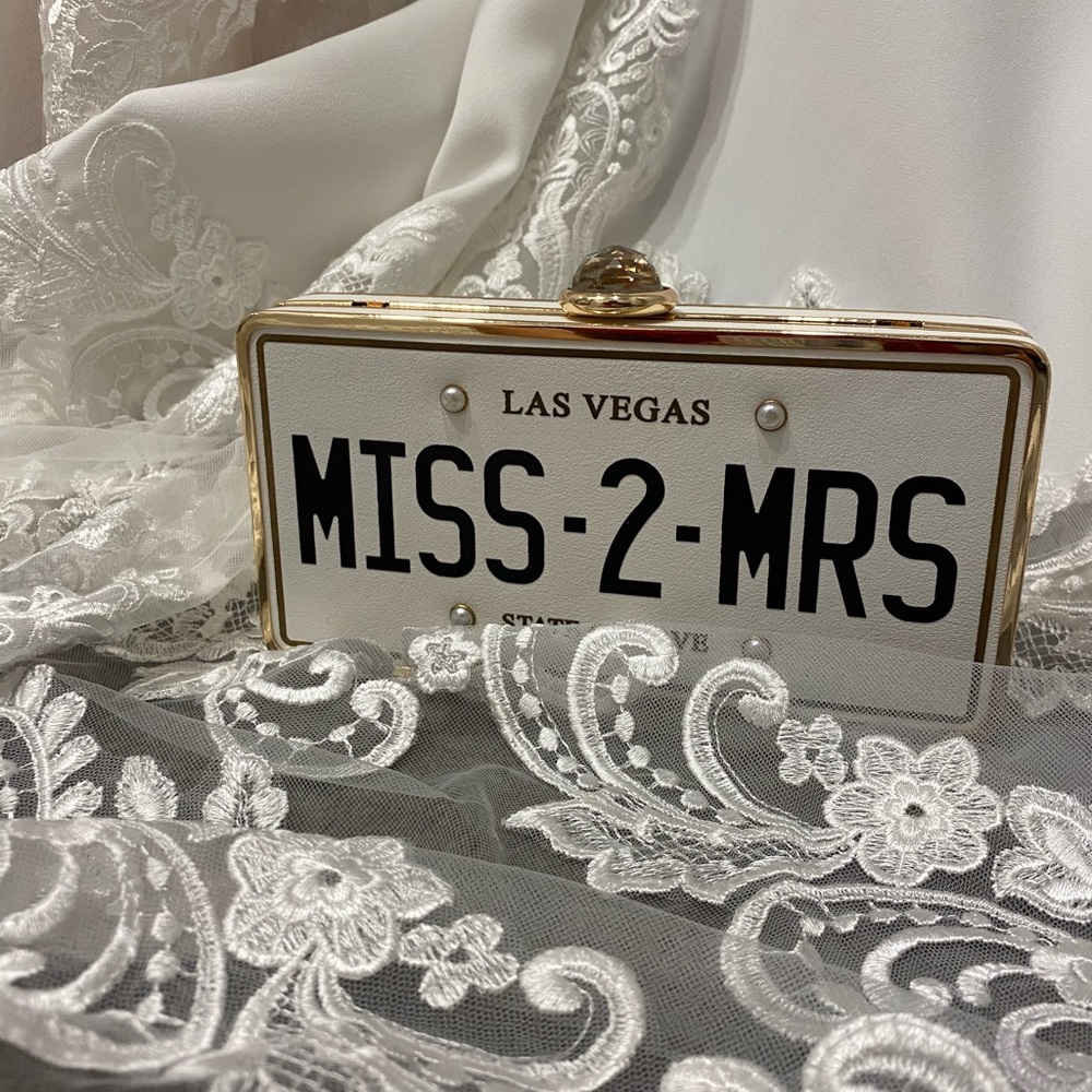 Bridal Miss to Mrs ALDO (sold out!) clutch